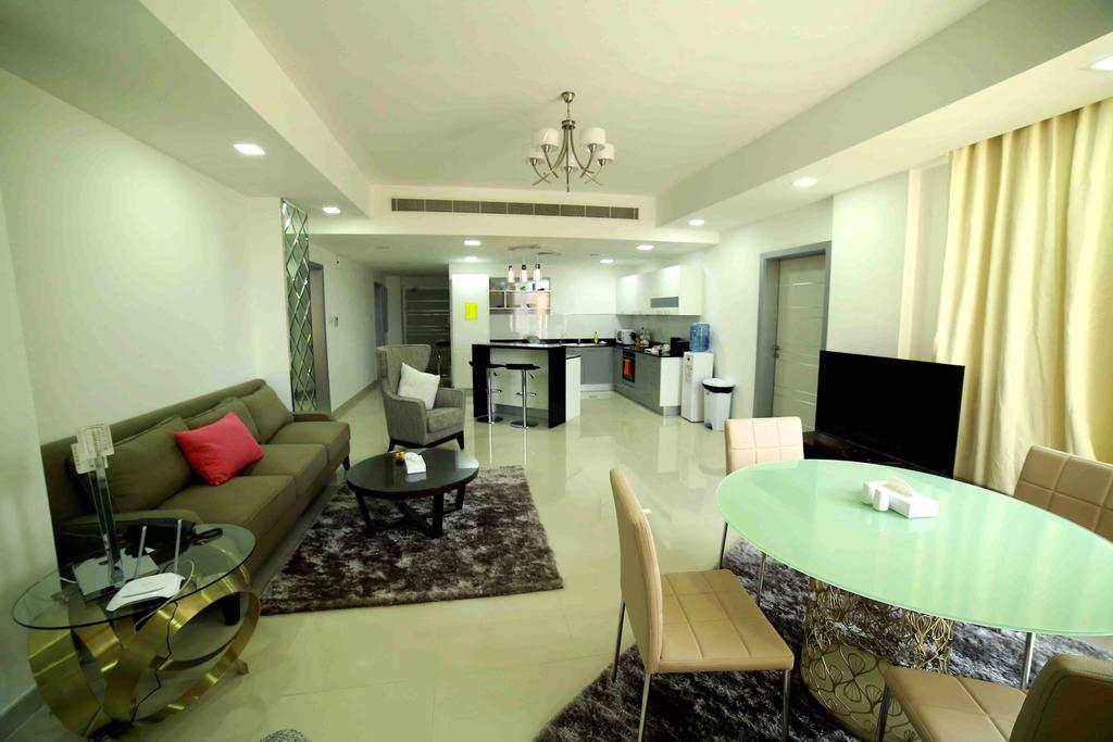Seef Avenue Suites Manama Exteriör bild