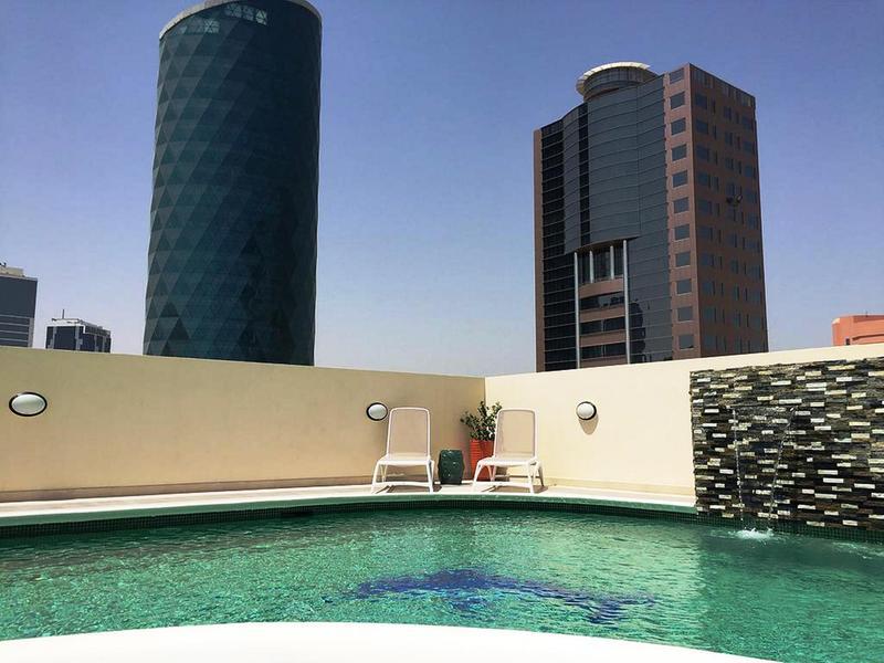 Seef Avenue Suites Manama Exteriör bild